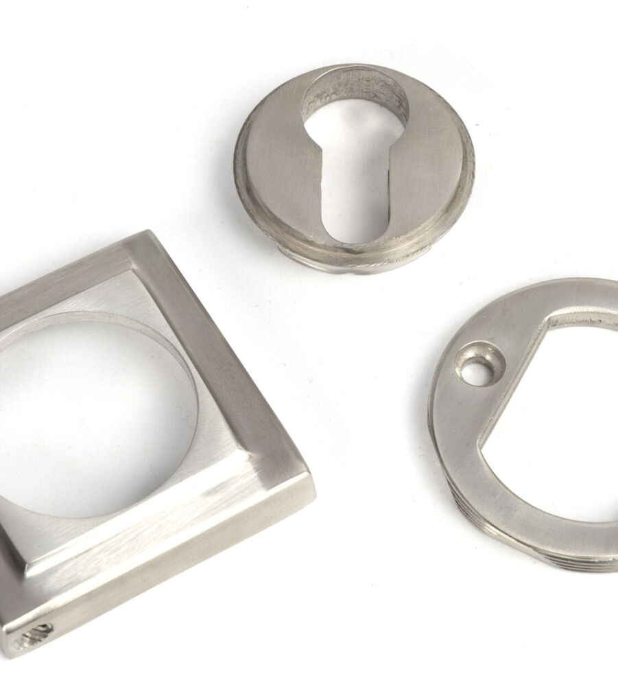 From The Anvil Satin Marine SS (316) Round Euro Escutcheon (Square) - Image 5