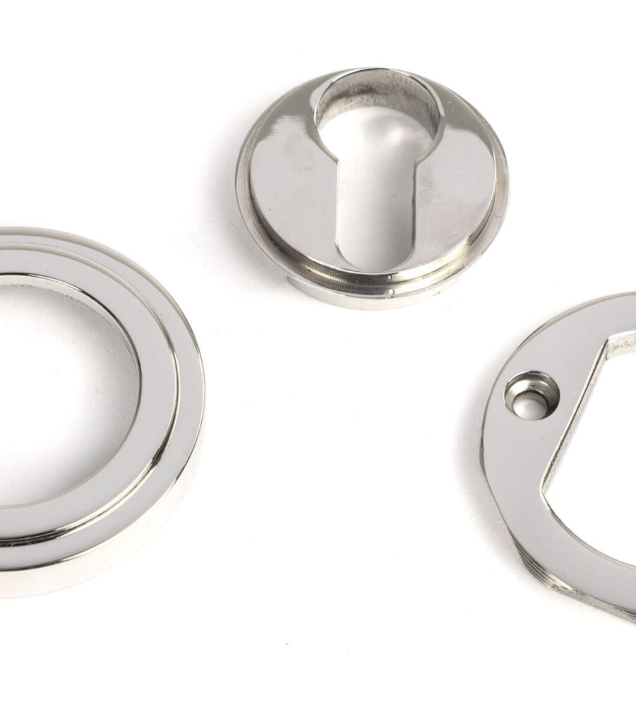 From The Anvil Polished Marine SS (316) Round Euro Escutcheon (Art Deco) - Image 4