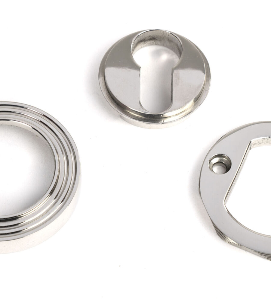 From The Anvil Polished Marine SS (316) Round Euro Escutcheon (Beehive) - Image 4