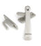 From The Anvil Satin Marine SS (316) Locking Avon Fastener
