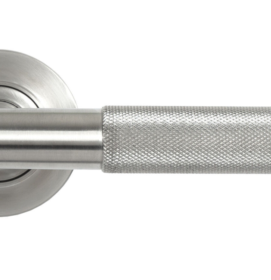 From The Anvil Satin Marine SS (316) Brompton Lever on Rose Set (Plain) - Unsprung - Image 3
