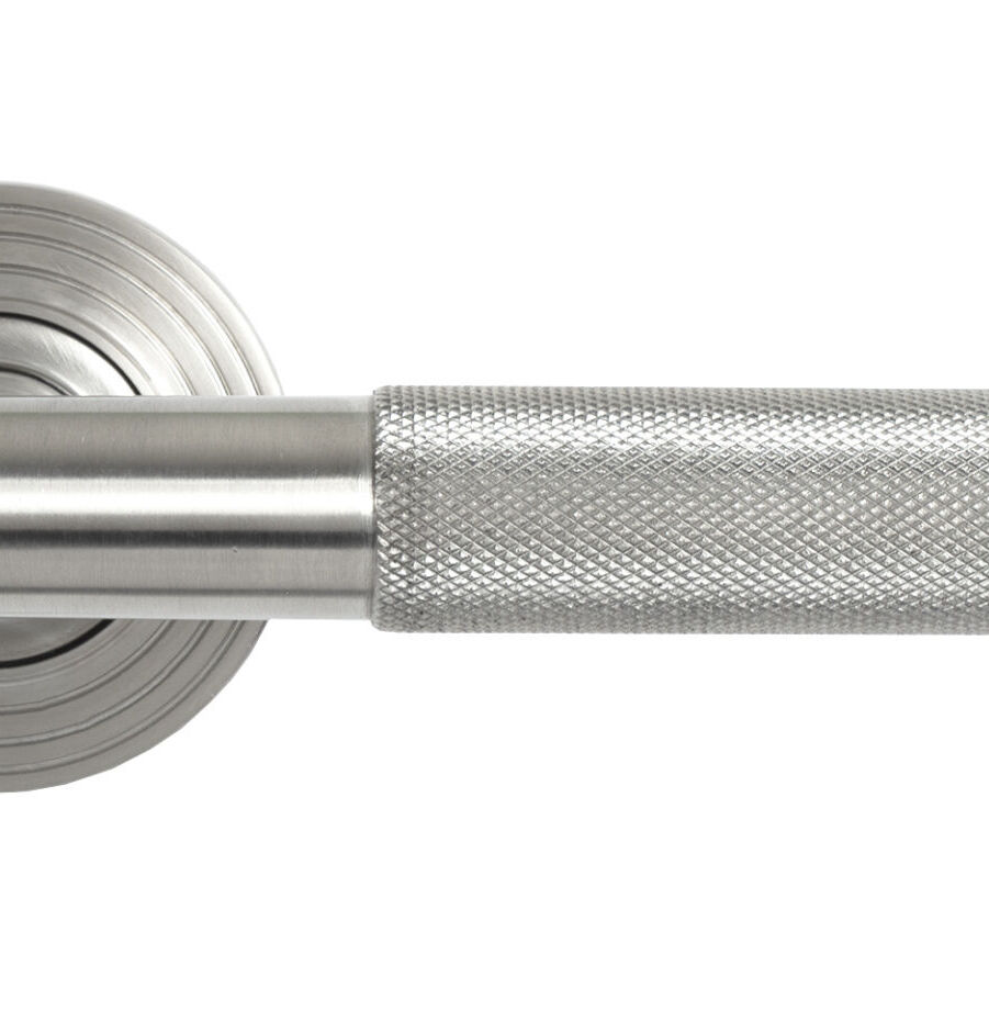 From The Anvil Satin Marine SS (316) Brompton Lever on Rose Set (Beehive) - Unsprung - Image 3
