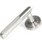 From The Anvil Satin Marine SS (316) Brompton Lever on Rose Set (Beehive) - Unsprung