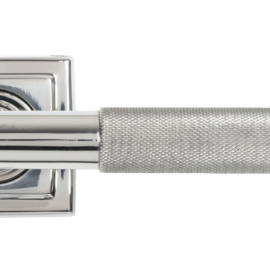 From The Anvil Polished Marine SS (316) Brompton Lever on Rose Set (Square) - Unsprung - Image 3