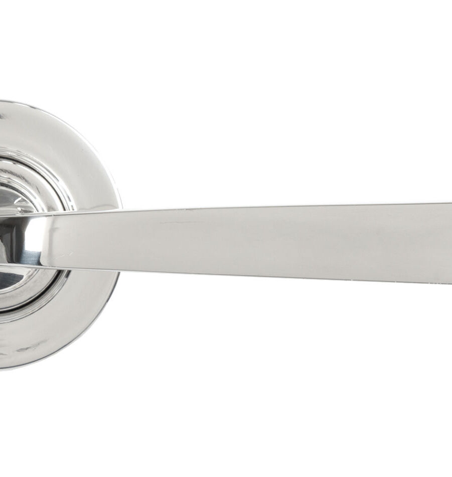 From The Anvil Polished Marine SS (316) Avon Round Lever on Rose Set (Plain) - Unsprung - Image 3