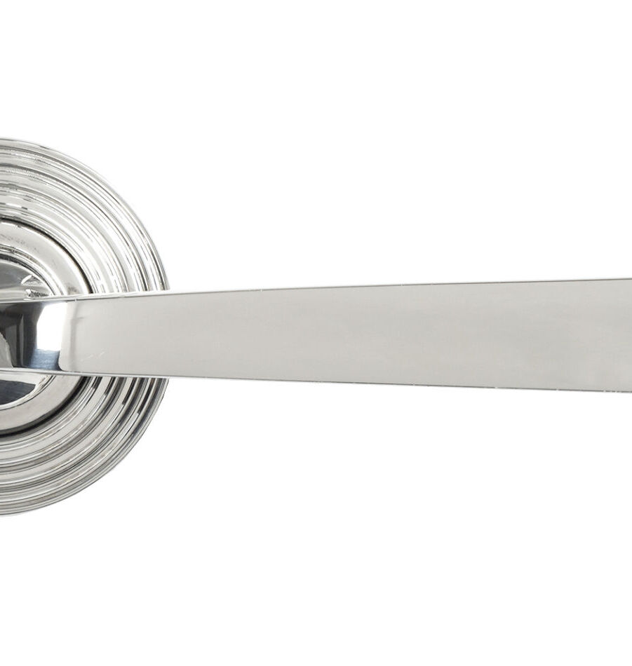 From The Anvil Polished Marine SS (316) Avon Round Lever on Rose Set (Beehive) - Unsprung - Image 3