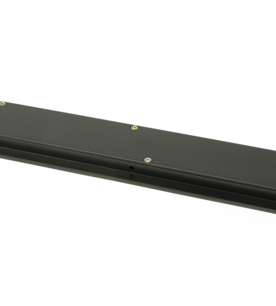 From The Anvil Aged Bronze 250mm Art Deco Rectangular Pull - Image 3
