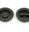 From The Anvil Aged Bronze 60mm Art Deco Round Pull - Privacy Set