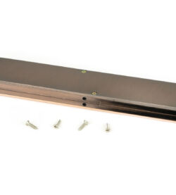 From The Anvil Polished Bronze 250mm Art Deco Rectangular Pull - Image 3