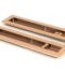 From The Anvil Polished Bronze 250mm Plain Rectangular Pull - Privacy Set