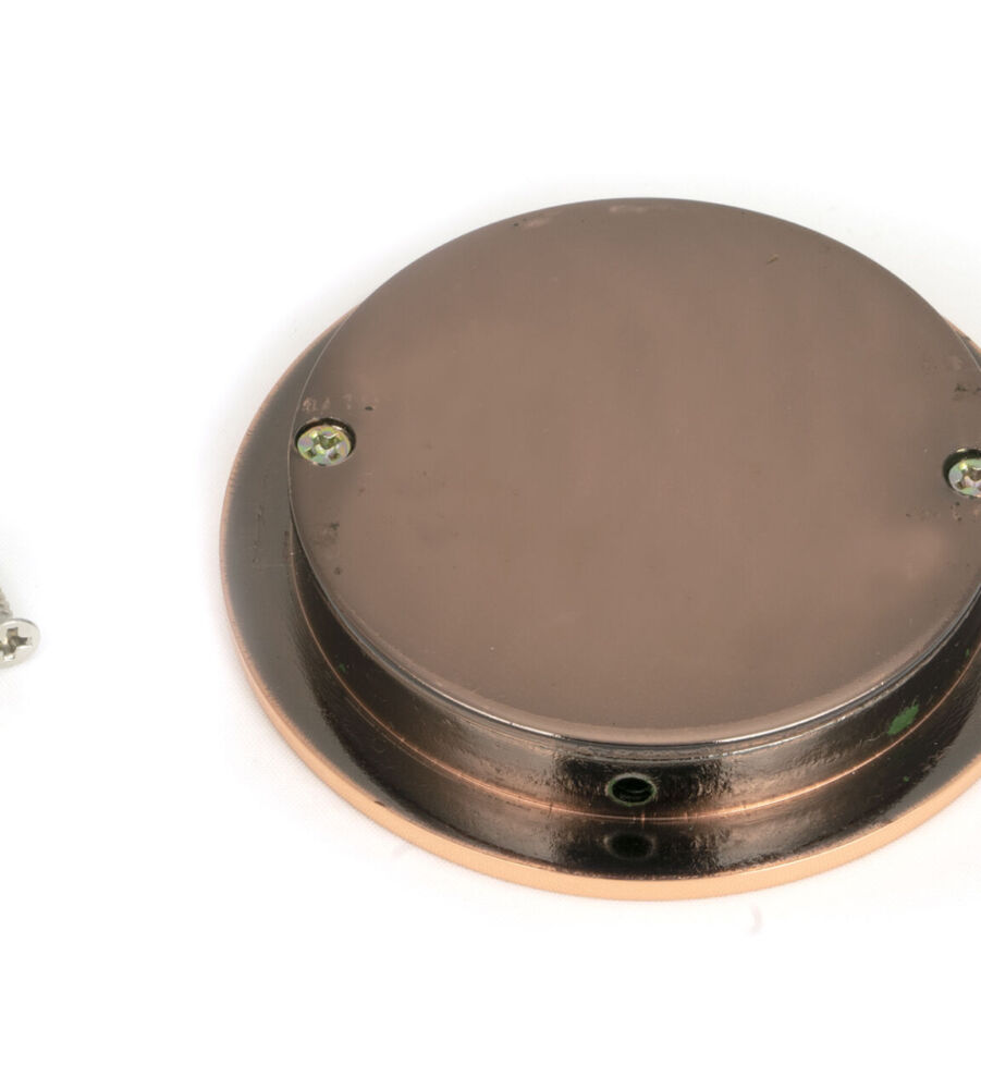 From The Anvil Polished Bronze 75mm Plain Round Pull - Image 3