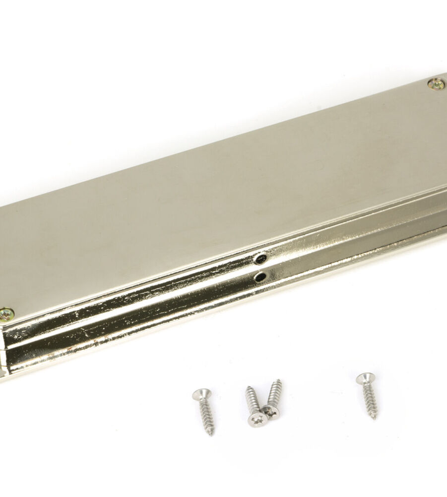 From The Anvil Polished Nickel 175mm Art Deco Rectangular Pull - Image 3