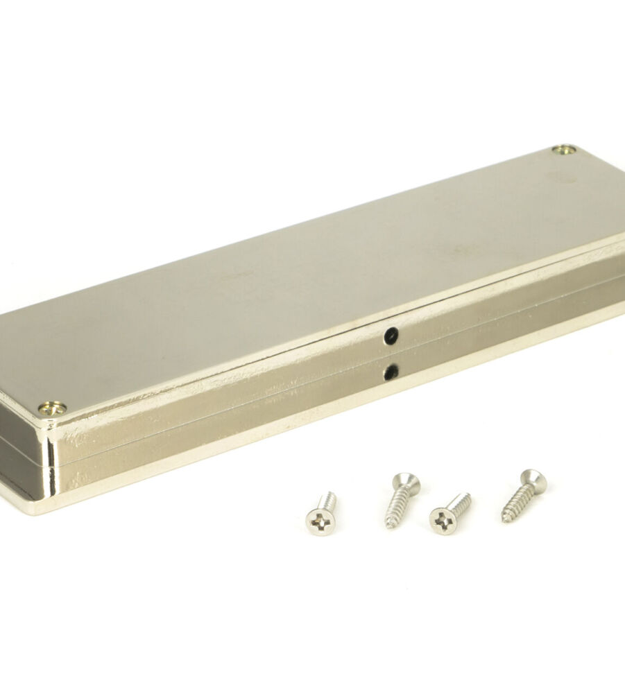 From The Anvil Polished Nickel 175mm Plain Rectangular Pull - Image 3