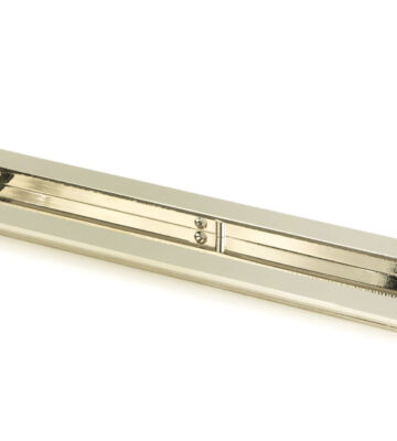 From The Anvil Polished Nickel 250mm Plain Rectangular Pull