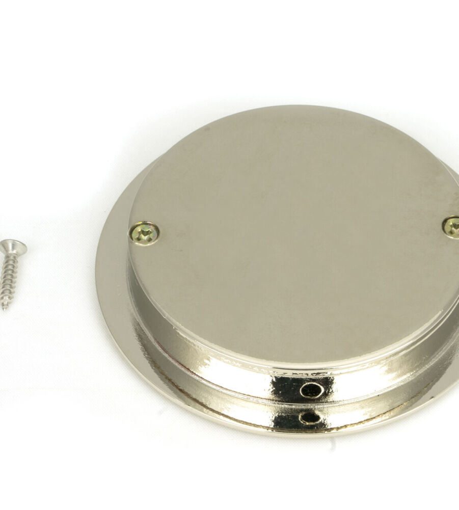 From The Anvil Polished Nickel 75mm Art Deco Round Pull - Image 3