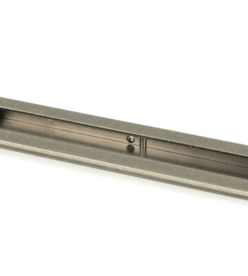 From The Anvil Pewter 250mm Plain Rectangular Pull