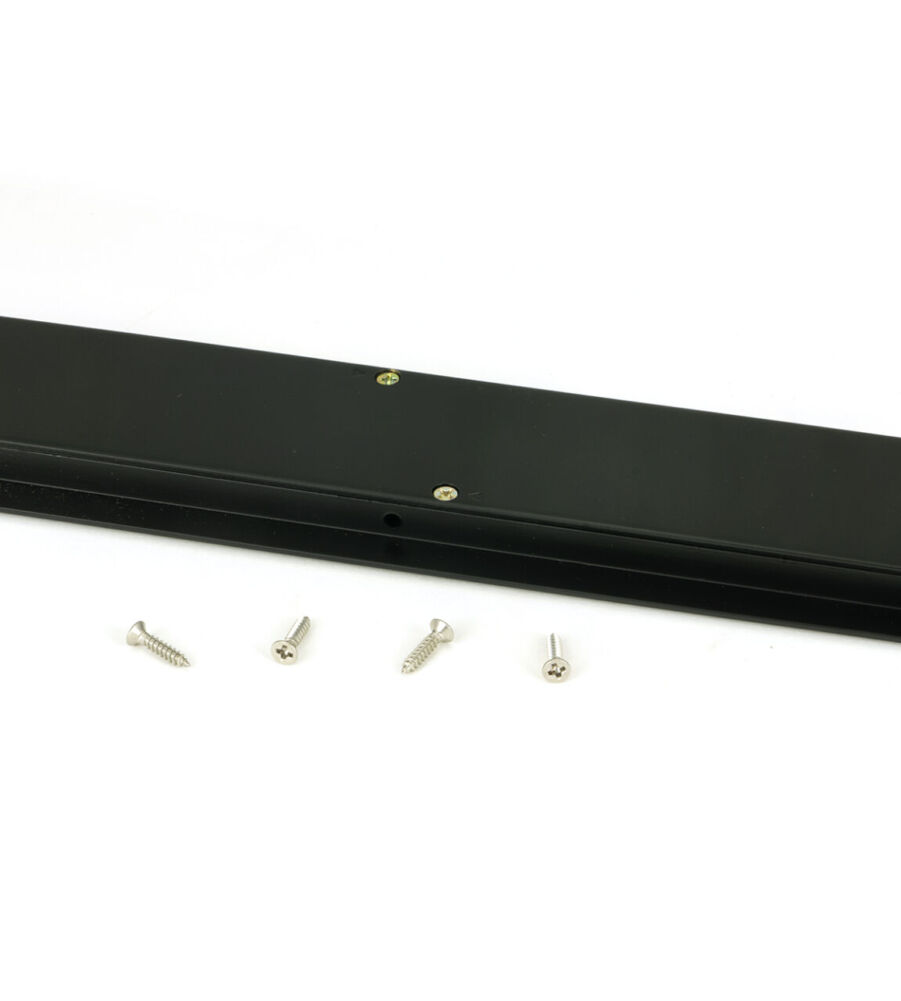 From The Anvil Matt Black 250mm Art Deco Rectangular Pull - Image 3