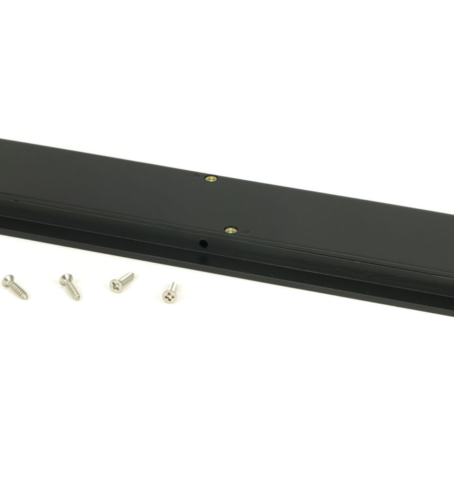 From The Anvil Matt Black 250mm Plain Rectangular Pull - Image 3
