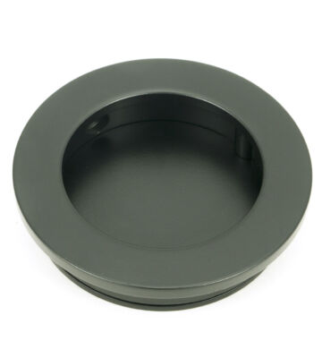 From The Anvil Matt Black 60mm Plain Round Pull