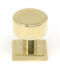 From The Anvil Polished Brass Kelso Cabinet Knob - 25mm (Square)