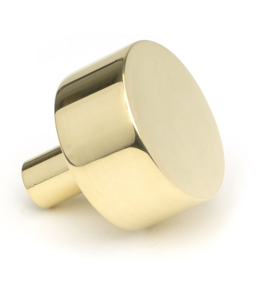 From The Anvil Polished Brass Kelso Cabinet Knob - 32mm (No Rose) - Image 3