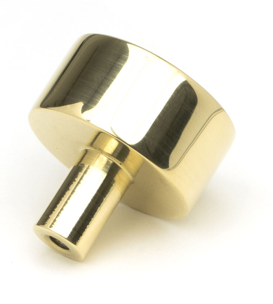 From The Anvil Polished Brass Kelso Cabinet Knob - 32mm (No Rose) - Image 4