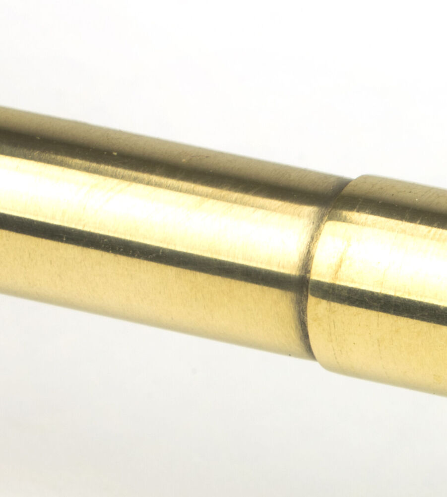From The Anvil Polished Brass Kelso Pull Handle - Small - Image 4