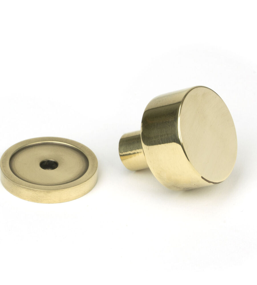 From The Anvil Aged Brass Kelso Cabinet Knob - 25mm (Plain) - Image 3