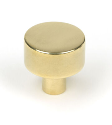 From The Anvil Aged Brass Kelso Cabinet Knob – 25mm (No Rose)