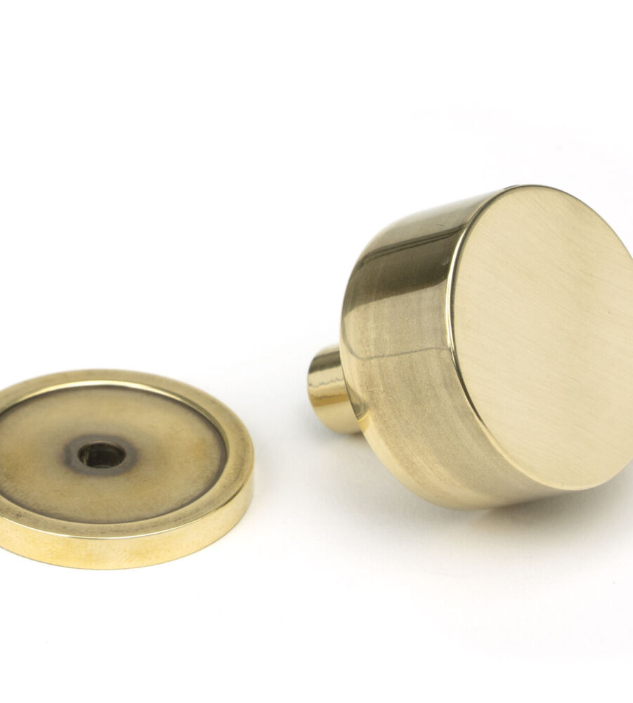 From The Anvil Aged Brass Kelso Cabinet Knob - 32mm (Plain) - Image 3