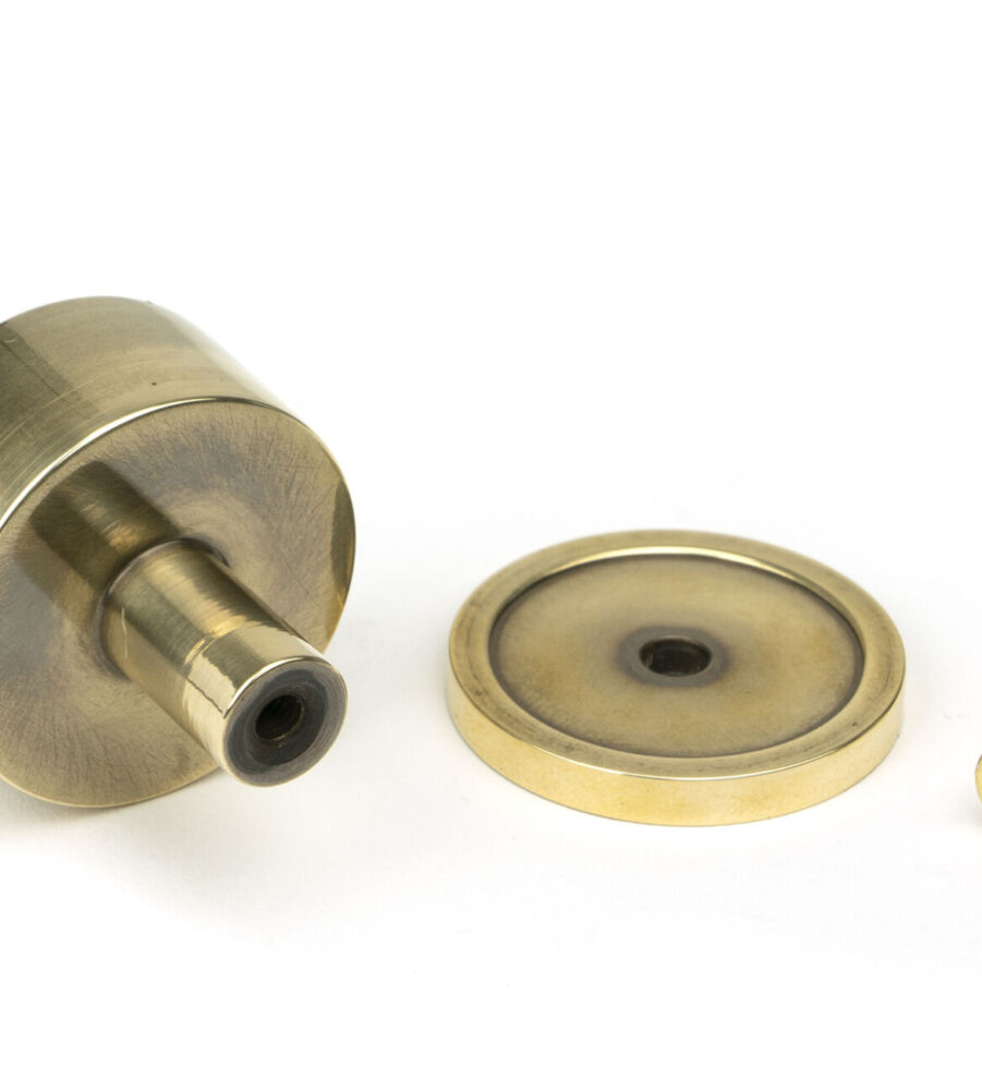From The Anvil Aged Brass Kelso Cabinet Knob - 32mm (Plain) - Image 5