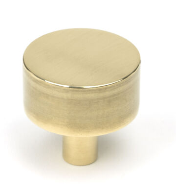 From The Anvil Aged Brass Kelso Cabinet Knob – 32mm (No rose)