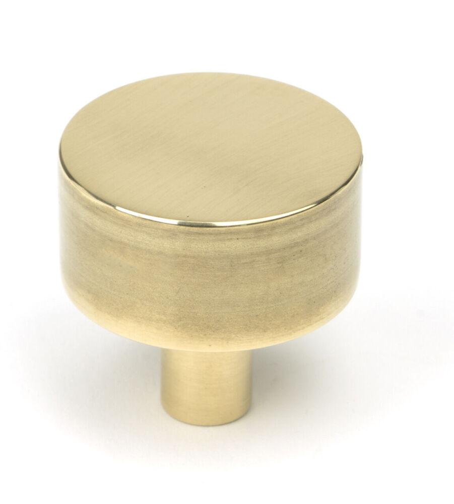 From The Anvil Aged Brass Kelso Cabinet Knob - 32mm (No rose)