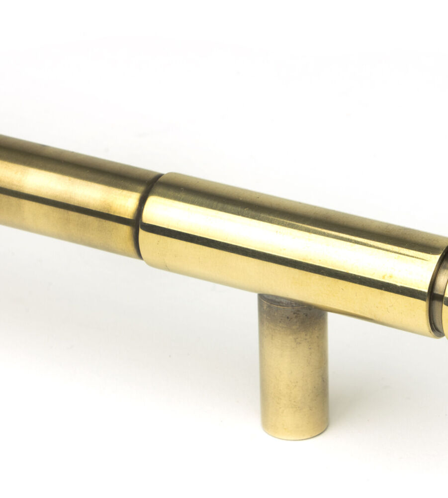 From The Anvil Aged Brass Kelso Pull Handle - Medium - Image 3