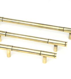 From The Anvil Aged Brass Kelso Pull Handle - Large - Image 6