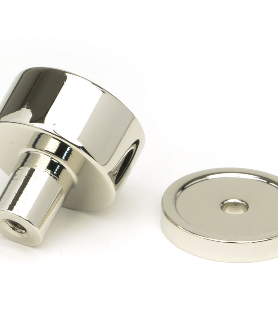 From The Anvil Polished Nickel Kelso Cabinet Knob - 25mm (Plain) - Image 4