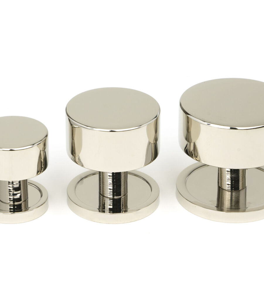 From The Anvil Polished Nickel Kelso Cabinet Knob - 25mm (Plain) - Image 6