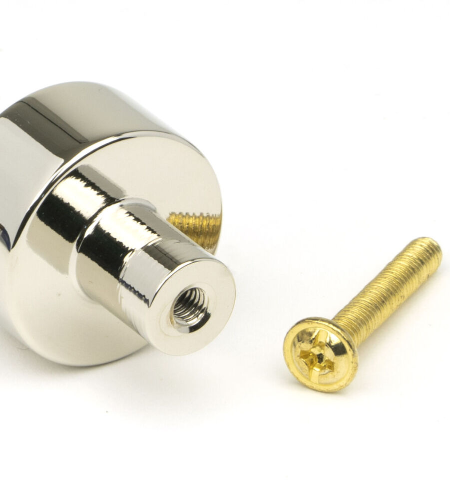 From The Anvil Polished Nickel Kelso Cabinet Knob - 25mm (No Rose) - Image 5