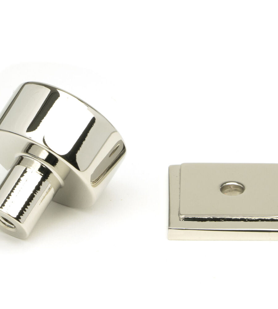 From The Anvil Polished Nickel Kelso Cabinet Knob - 25mm (Square) - Image 4
