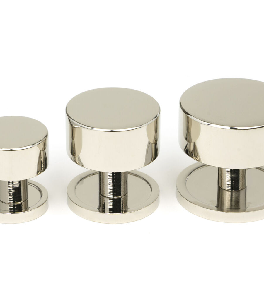 From The Anvil Polished Nickel Kelso Cabinet Knob - 25mm (Square) - Image 6