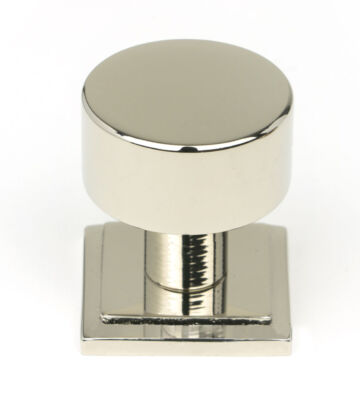 From The Anvil Polished Nickel Kelso Cabinet Knob – 25mm (Square)