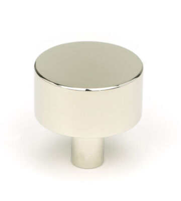 From The Anvil Polished Nickel Kelso Cabinet Knob – 32mm (No Rose)