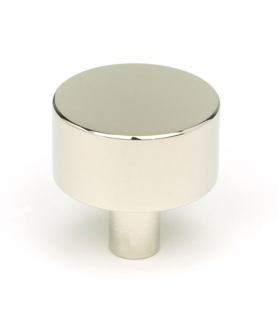 From The Anvil Polished Nickel Kelso Cabinet Knob - 32mm (No Rose)