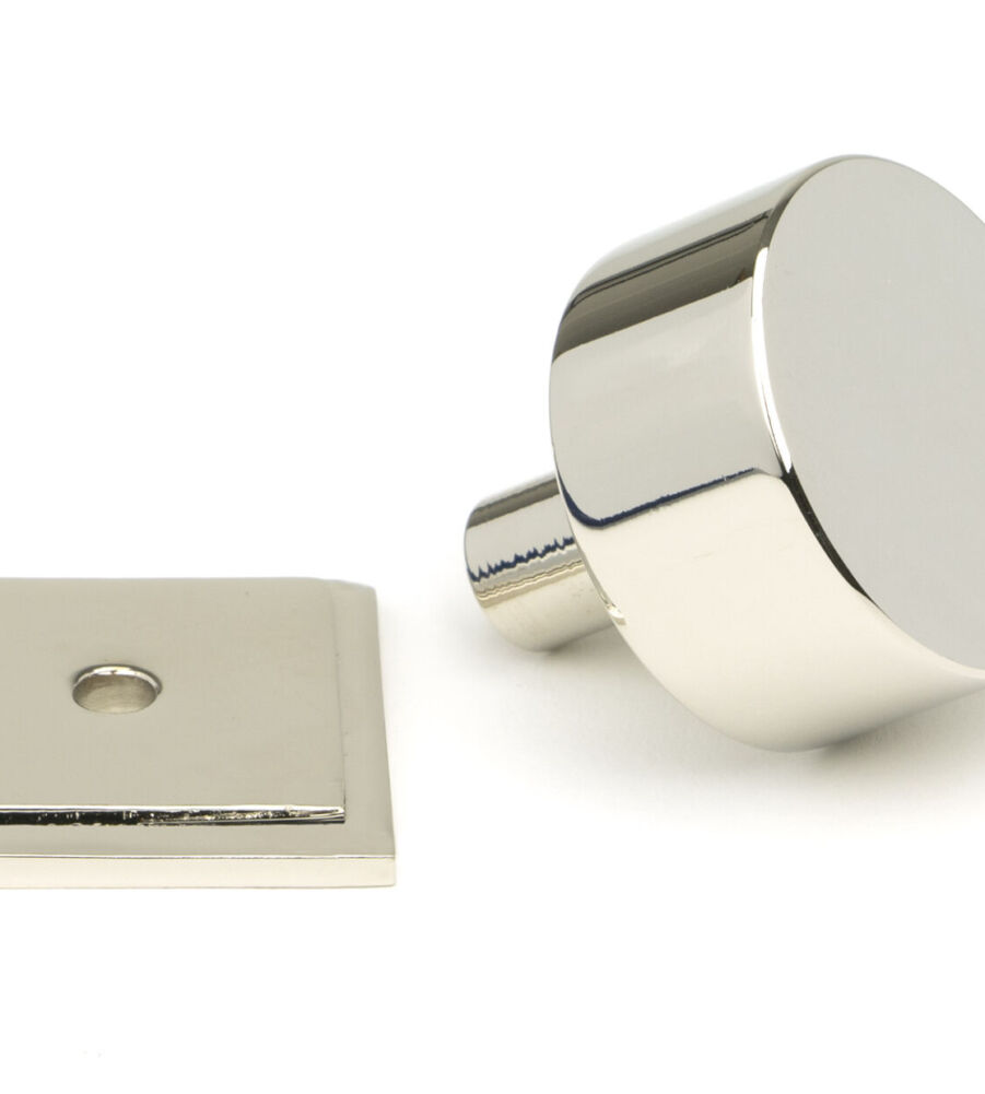 From The Anvil Polished Nickel Kelso Cabinet Knob - 32mm (Square) - Image 3