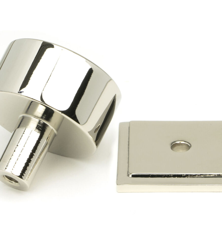 From The Anvil Polished Nickel Kelso Cabinet Knob - 32mm (Square) - Image 4