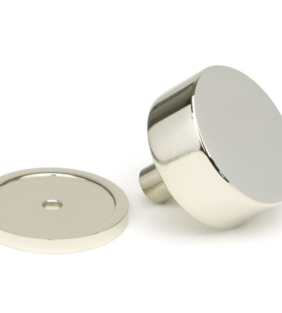 From The Anvil Polished Nickel Kelso Cabinet Knob - 38mm (Plain) - Image 3