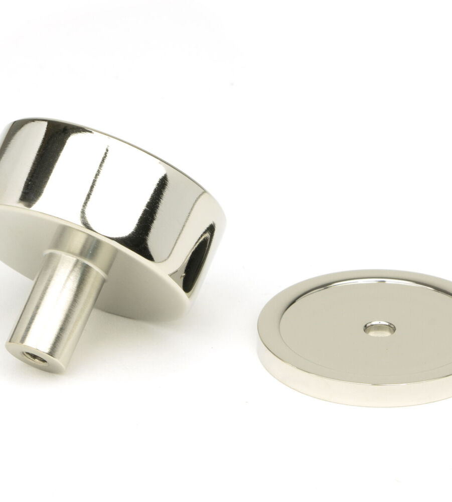 From The Anvil Polished Nickel Kelso Cabinet Knob - 38mm (Plain) - Image 4