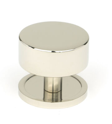 From The Anvil Polished Nickel Kelso Cabinet Knob – 38mm (Plain)