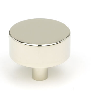 From The Anvil Polished Nickel Kelso Cabinet Knob – 38mm (No rose)