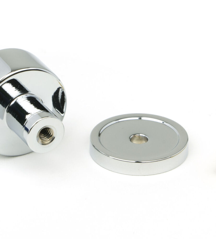From The Anvil Polished Chrome Kelso Cabinet Knob - 25mm (Plain) - Image 5